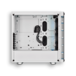 CORSAIR ICUE 465X CRYSTAL BLANCA + 3FANS - Imagen 3