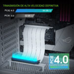 Riser Extensor PCIe-4.0 Vetroo White - Imagen 2