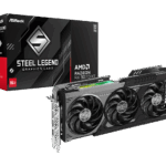 ASROCK RADEON RX 9070 XT STEEL LEGEND DARK16GB ARGB